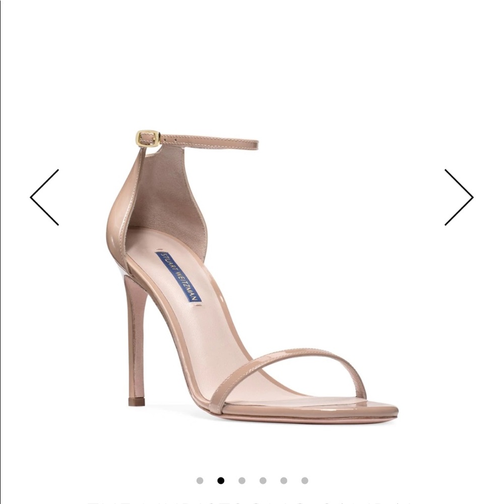 Stuart Weitzman Nudist sandal pumps